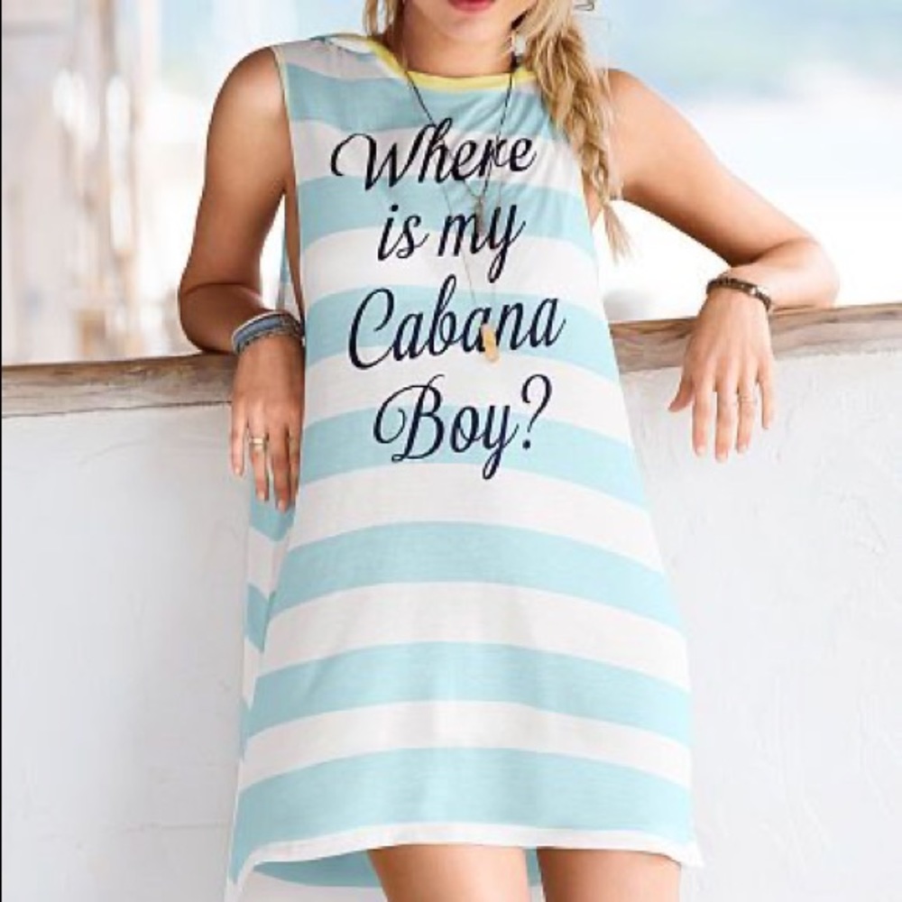 Victoria’s Secret Hood Swim Cover Up Cabana Boy